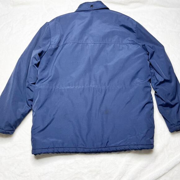 ST JOHN'S BAY Men's Blue Insulated Winter Coat size Large - Picture 3 of 14